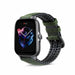 Amazfit GTS 3 Silicone/Leather Strap (Green)
