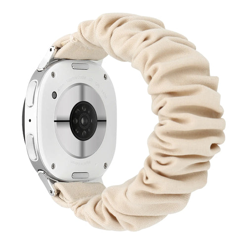 Samsung Galaxy Watch 9 - 40mm Scrunchie Strap (Starlight)