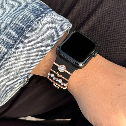 Watch Strap Charm - Butterfly (Rose Gold)