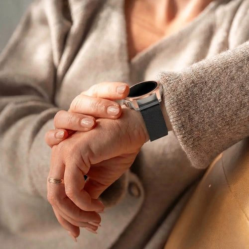 Garmin Fenix 7s Milanese Strap (Black)