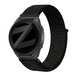 Bandz Garmin Forerunner 165 Nylon Loop Armband (Schwarz)