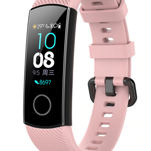 honor-band-4-5-silicone-band-roze