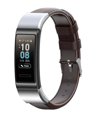 huawei-band-4-pro-lederarmband-braun
