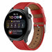 Huawei Watch 3 (Pro) Lederarmband (Rot)