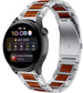 Huawei Watch 3 (Pro) Holz/Stahlarmband (Silber)