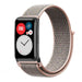 Huawei Watch Fit New Nylonarmband (Rosa Sand)
