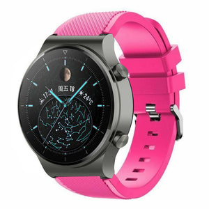 huawei-watch-gt-2-pro-siliconen-bandje-knalroze