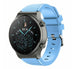 Huawei Watch GT 2 Pro Silicone Strap with Buckle (Baby Blue)