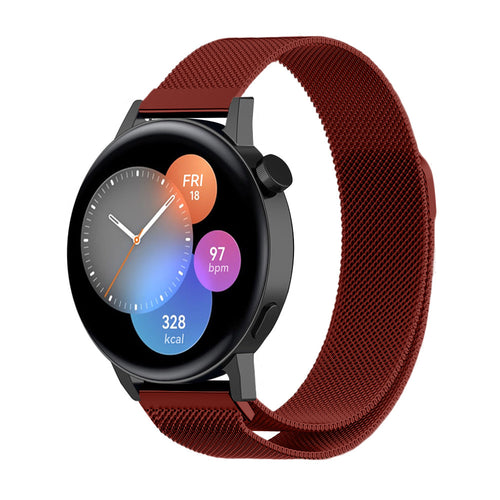 Huawei Watch GT 3 42mm Milanese Armband (Rot)