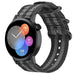 Huawei Watch GT 3 42mm Nylon-Schnallenarmband (Schwarz/Grau)