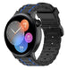 Huawei Watch GT 3 42mm Schnalle Sport Amrband (Schwarz/Blau)