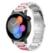 Huawei Watch GT 3 42mm Stahlarmband (Silber/Rosa)