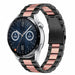 Huawei Watch GT 3 46mm Stahlarmband (Schwarz/Rosa)