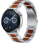 Huawei Watch GT 3 46mm Wood/Steel Strap (Silver)
