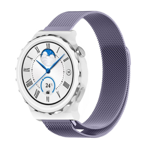 Huawei Watch GT 3 Pro 43mm Milanese Armband (Hell Lila)