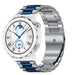 Huawei Watch GT 3 Pro 43mm Stahlarmband (Silber/Blau)