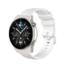 Huawei Watch GT 3 Pro 46mm Premium Silicone Strap (White)