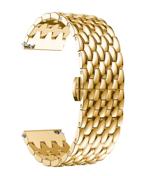 Honor Magic Watch 2 Stahlarmband mit Drachenmuster (Gold)