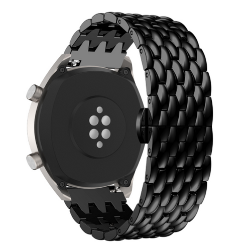 Honor Magic Watch 2 Stahlarmband mit Drachenmuster (Schwarz)