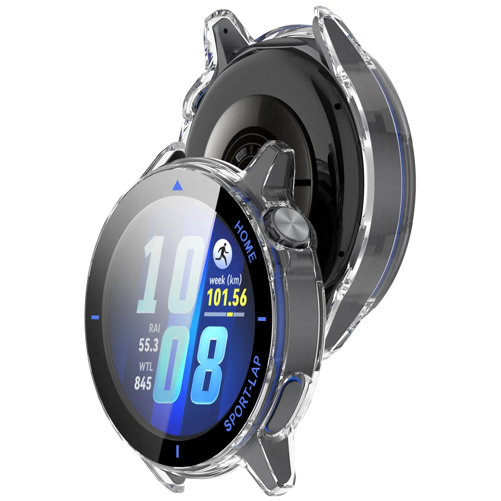 Huawei Watch GT Runner 2 PC Case mit Glas (Blau)