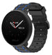 Polar Ignite 2 Silicone Strap Tough (Black/Blue)