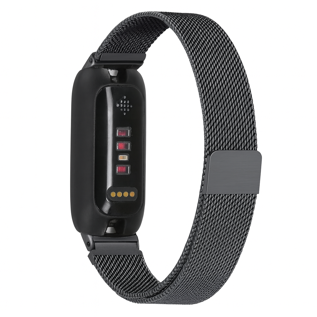 Fitbit Inspire 3 Milanese Armband (Schwarz)