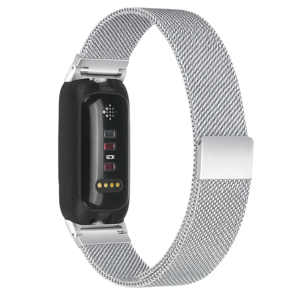 Fitbit Inspire 3 Milanese Armband (Silber)