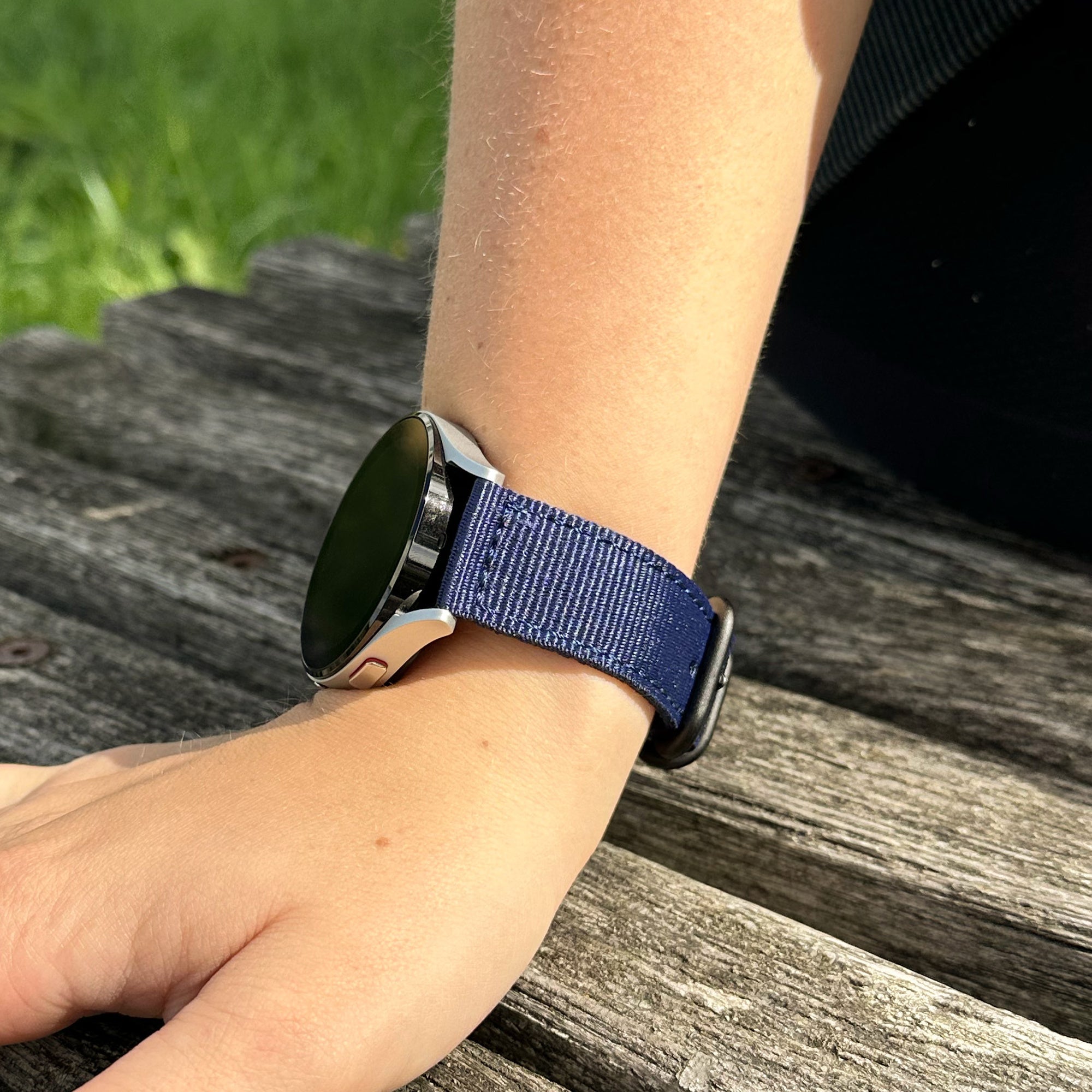 Amazfit Bip 3 (Pro) Nylon Buckle Strap (Blue)