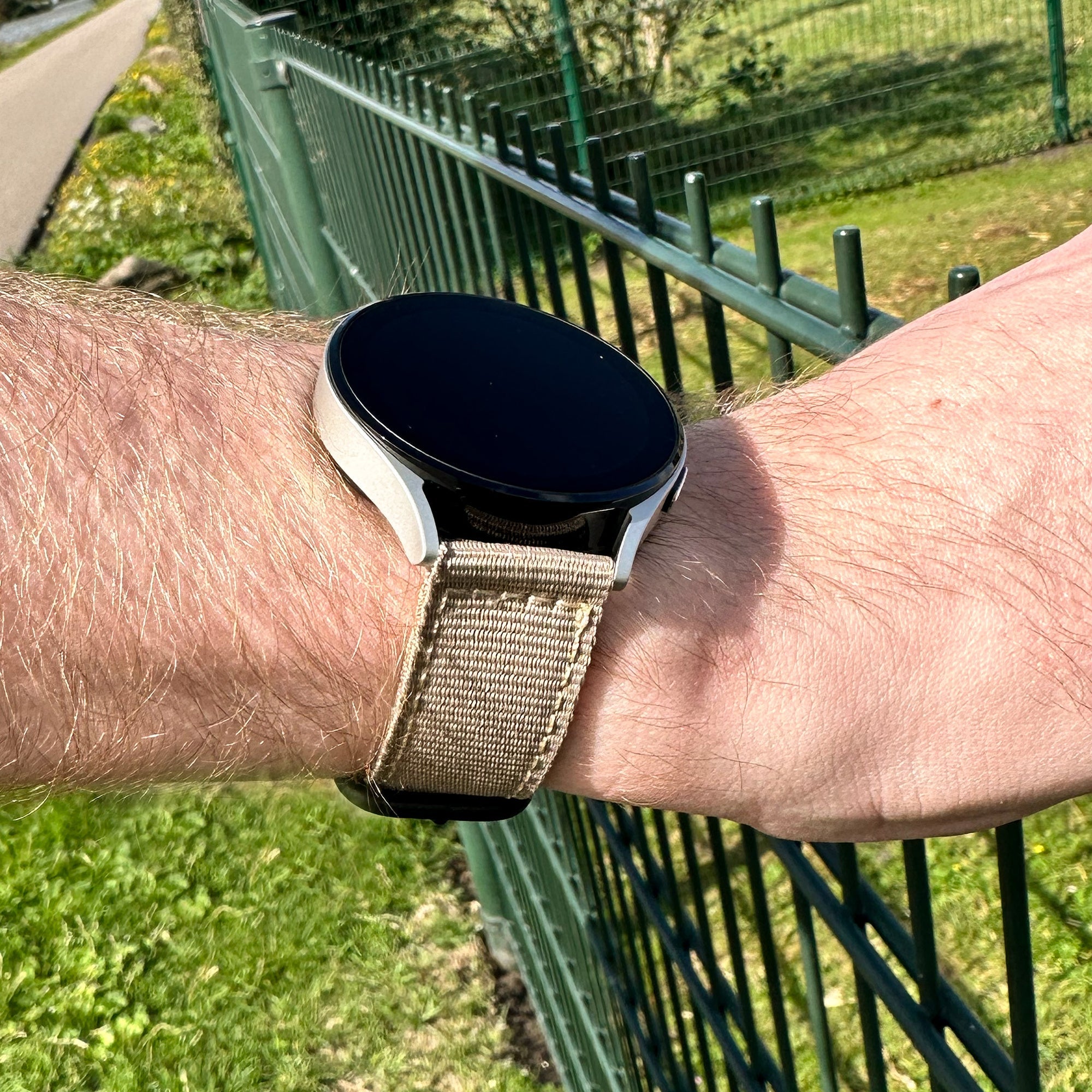 Polar Vantage M3 Nylon Schnallenarmband (Khaki)