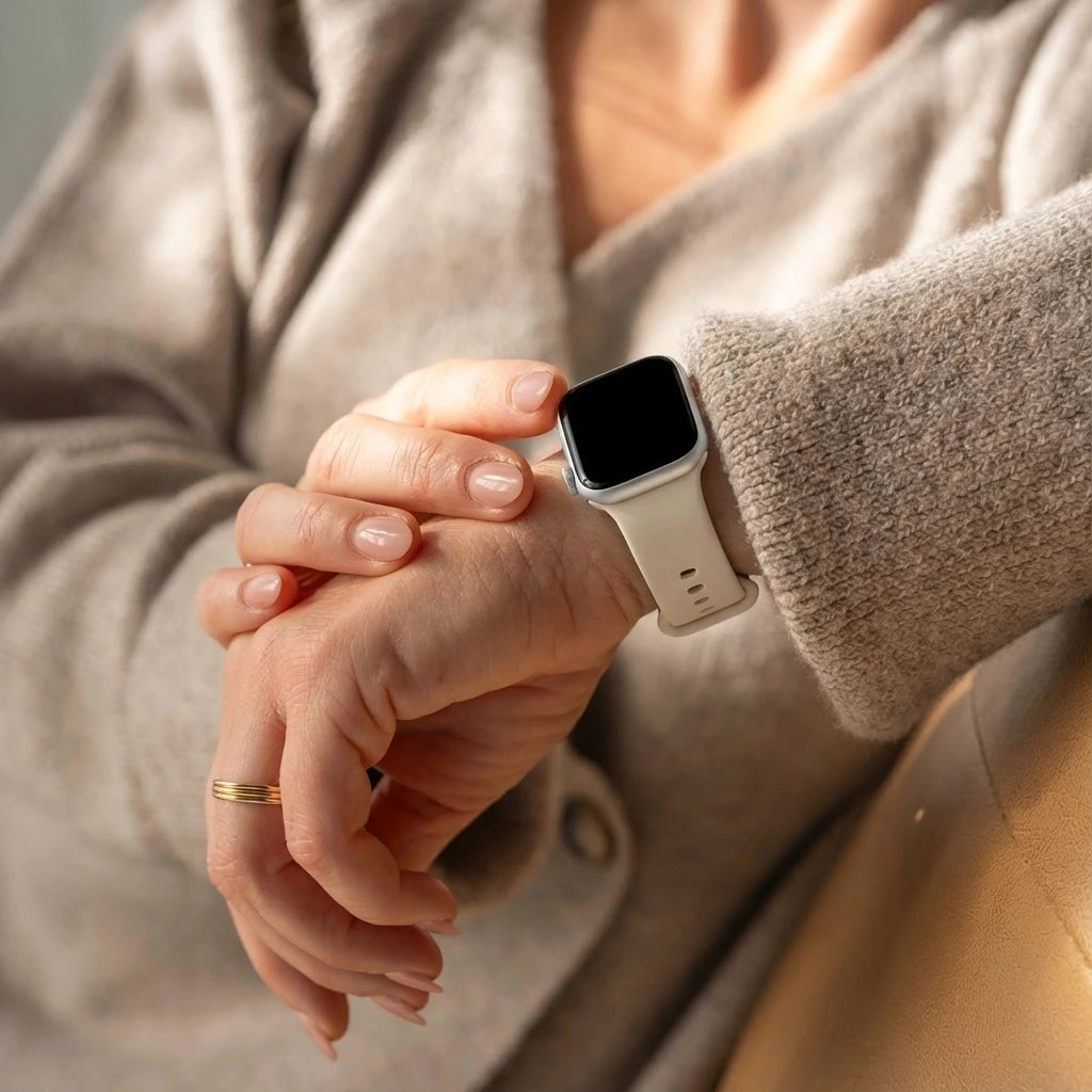 Apple Watch Silikonarmband (Polarstern)