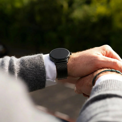 Google Pixel Watch 3 - 45mm Edelstahl-Armband (Schwarz)