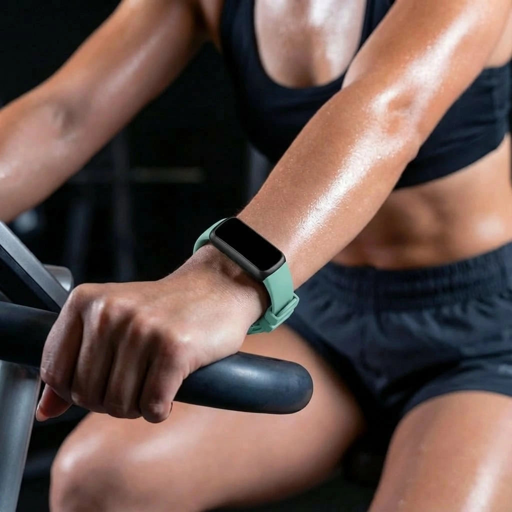 Fitbit Inspire 3 Silikonarmband (Grün)