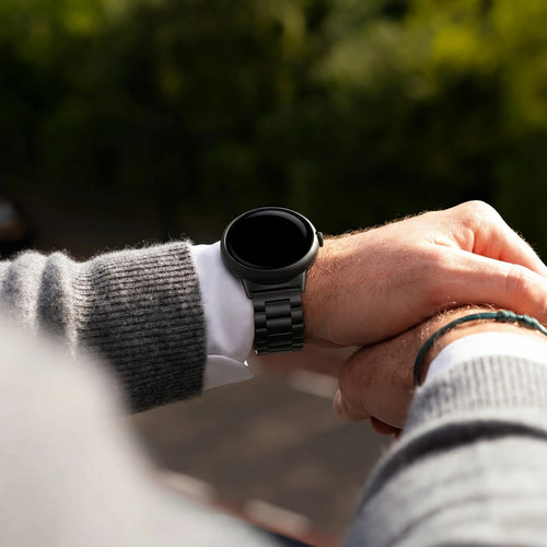 Google Pixel Watch 4 - 45mm Stahlarmband (Schwarz)