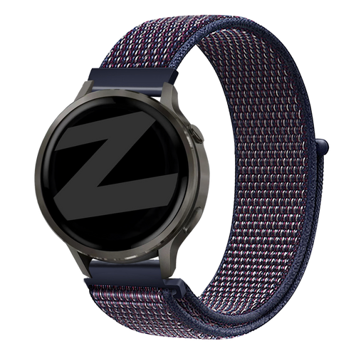 Bandz Garmin D2 Air X15 Nylon Loop Strap (Indigo Blue)