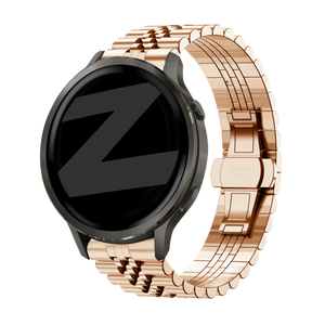 Bandz Garmin Forerunner 265s Steel Strap 'Jubilee' (Rose Gold)