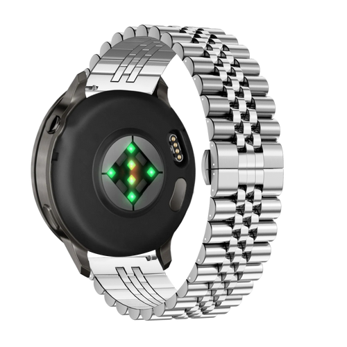 Bandz Garmin Forerunner 265s Steel Strap 'Jubilee' (Silver)