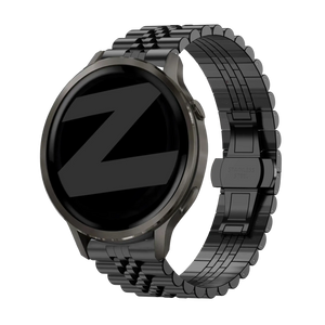 Bandz Garmin Forerunner 265s Stahlarmband 'Jubilee' (Schwarz)