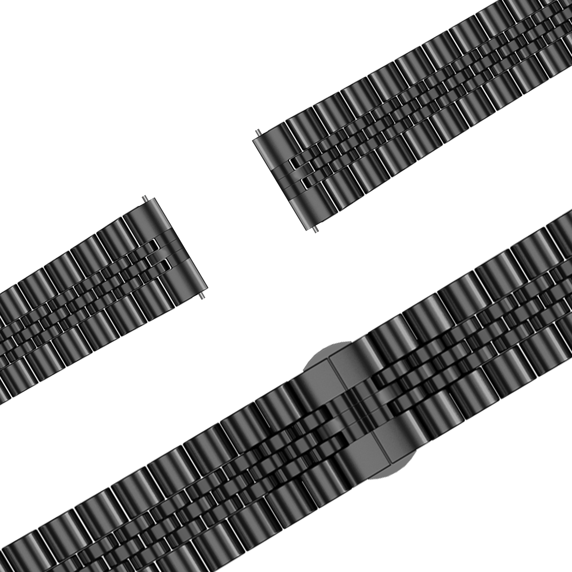 Bandz Garmin Venu 3s Steel Strap 'Jubilee' (Black)