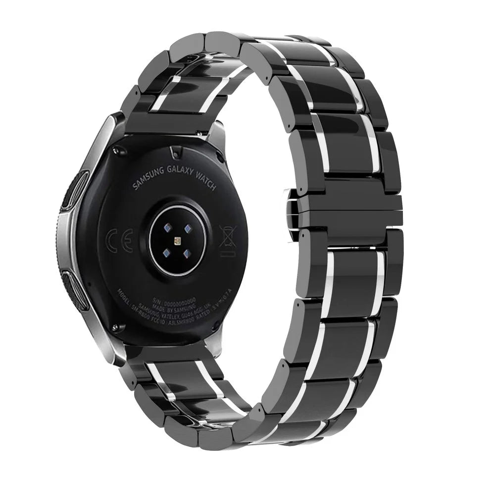 Huawei Watch GT 6 - 41mm Keramik Gliederarmband (Schwarz/Silber)
