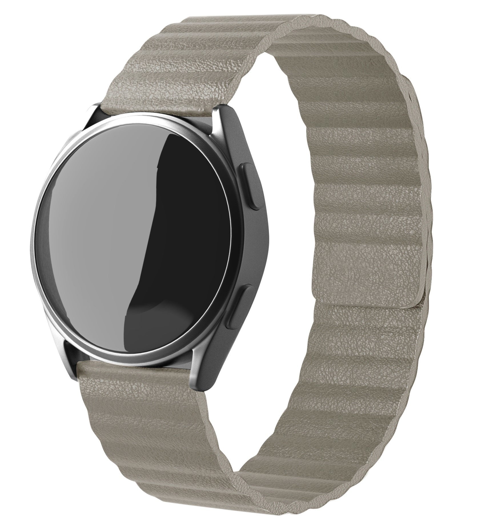Coros Apex 2 Loop Lederarmband (Khaki)