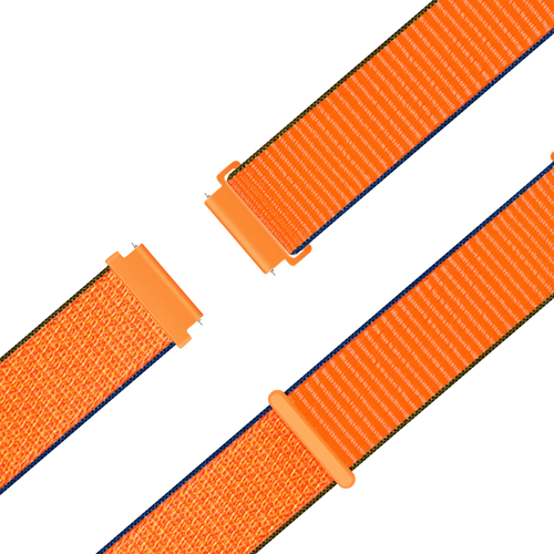 Bandz Garmin Forerunner 265s Nylon Loop Strap (Kumquat)