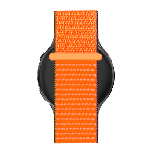 Bandz Garmin Forerunner 265s Nylon Loop Strap (Kumquat)