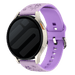 Samsung Galaxy Watch 4 Classic 46mm Flower Silikonarmband (Lavendel/Lila)