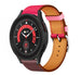 Samsung Galaxy Watch 5 Pro Leather Strap (Pink/Red Brown)