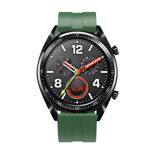 Huawei Watch GT 4 - 46mm Extreme Silikonarmband (Armeegrün)