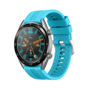 Huawei Watch GT 6 Pro - 46mm Extreme Silikonarmband (Hell Blau)
