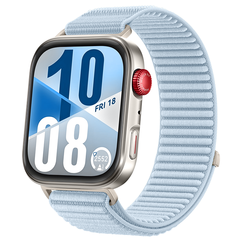 Huawei Watch Fit 3 Nylon Wave Strap (Light Blue)