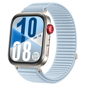 Huawei Watch Fit 3 Wave Nylonarmband (hellblau)