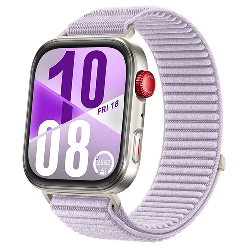 Huawei Watch Fit 3 Nylon Wave Armband (hellpurpur)