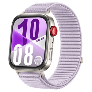 Huawei Watch Fit 5 Pro Wave Nylon Strap (Light Purple)